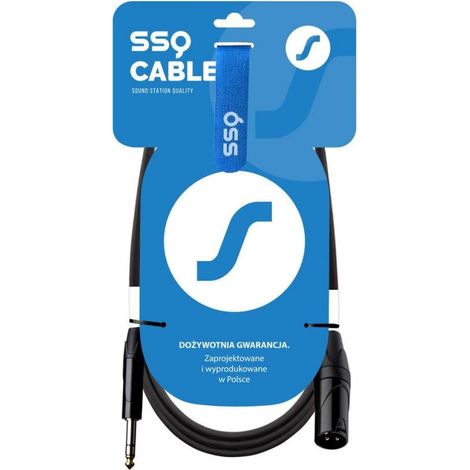 Événement SSQ JSXM10 - Jack stéréo 6,3 mm / XLR mâle