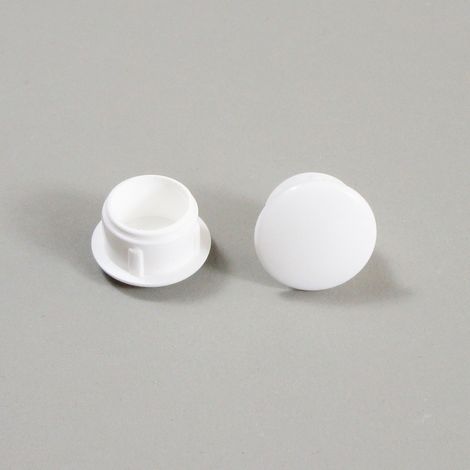 Ajile - Bouchon Obturateur en Plastique Diamètre 11 mm Coloris BLANC