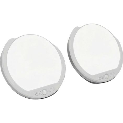 Plafonnier, Capteur de Mouvement, Fonctionnalité Dimmable, 2pcs, BLANC (1/2)