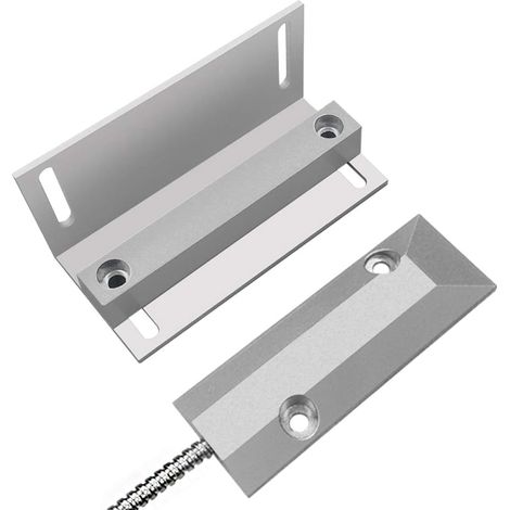 Contacts magnétiques d'alarme pour capteur d'interrupteur de Porte de Garage de volet Roulant NC avec Support en L (1/5)