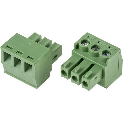 Bornier pour CI RS PRO 3 contacts 1 rangée(s) pas de 3.81mm