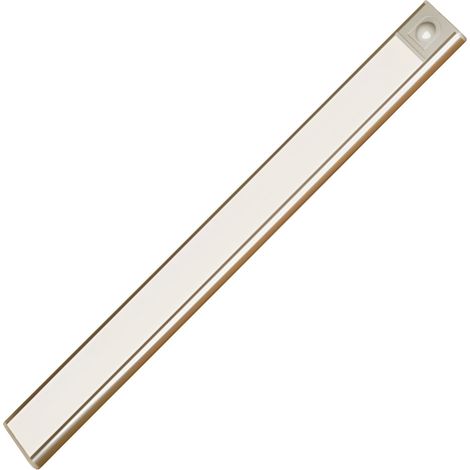 Lampada Barra LED con Sensore di Movimento 1W 80lm 235X40X8mm CCT Dimmerabile 3 Modalità, Batteria Ricaricabile USB 5V 1A, con Calamita, Slim per Armadi e Mobili, Sotto Pensile, Anche In Auto Camper