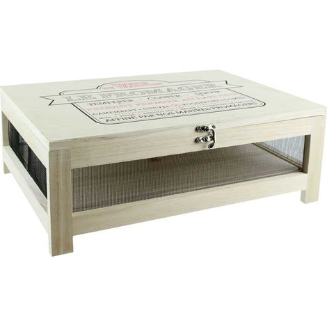 Cave à Fromage en Bois avec Plateau de service (1/4)