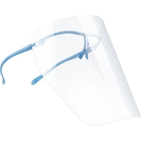 Visières de Protection pour Le Visage, en Plastique léger et réglable pour éviter la salive, Les Gouttes, Le Pollen et la (1/4)