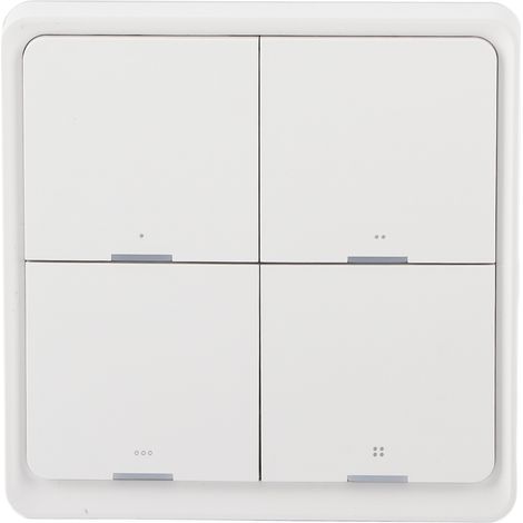 Intelligenter 4-Wege-Funkwandschalter, steuerbar über eine ZigBee-kompatible mobile App (1/5)