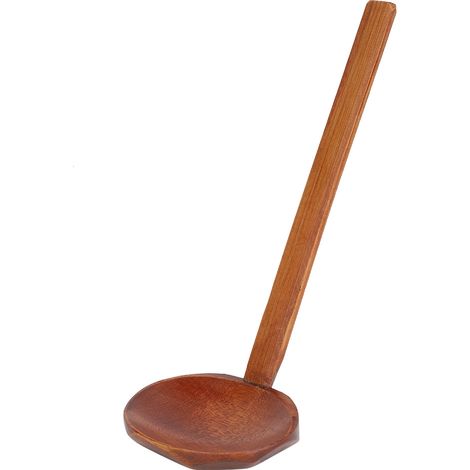 1 Cuillère à soupe en bois massif forme carapace de tortue pour ramen et potage style japonais(Troisième trimestre : août) (1/5)