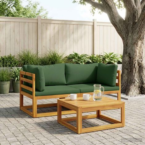 vidaXL Sectional Corner Sofa with Cushions 2 pcs 2-Seater (1/5)