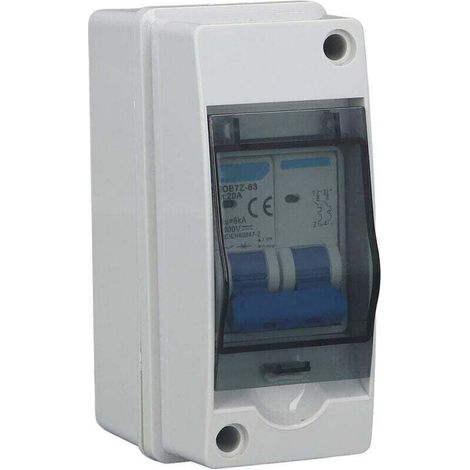 CYRILL – Jeffergarden Interrupteur de Déconnexion du Disjoncteur 1000V DC 20A Boîtier de Combinaison PV étanche avec Boîte de Distribution (1/4)