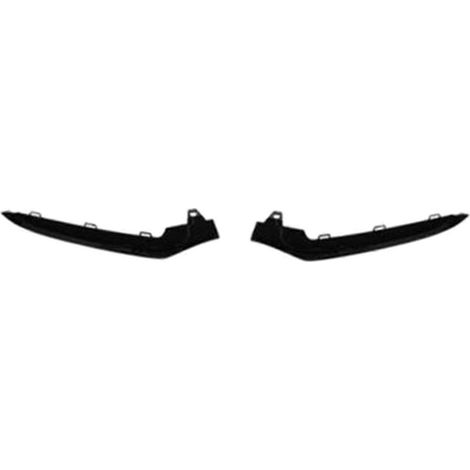baguettes de garniture de pare-chocs avant pour Mercedes Classe E W212 (2014-2016) A2128852674, A (1/4)