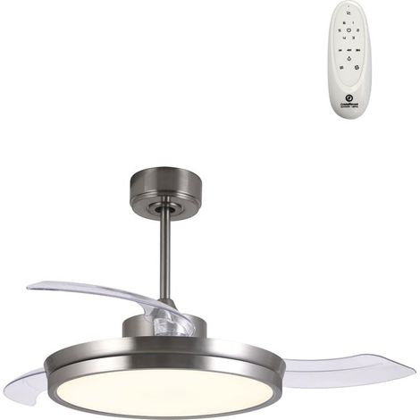 Ventilatore LED DC Areca Nickel da 48 W (1/5)
