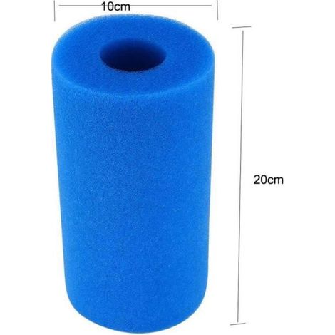 Filtre de piscine - Intex - Type A - Réutilisable - Lavable - Mousse (1/4)