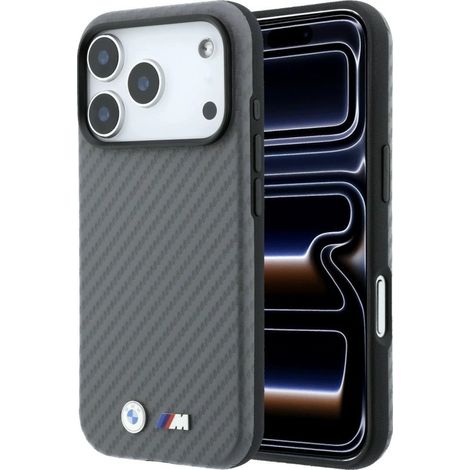Cover posteriore BMW per Apple iPhone 17 Pro Max, iPhone 18 Pro Max, grigia, 1 pz.