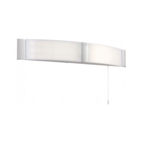 Endon Onan - Applique murale pour salle de bain Chrome, blanc opale IP44 (1/5)