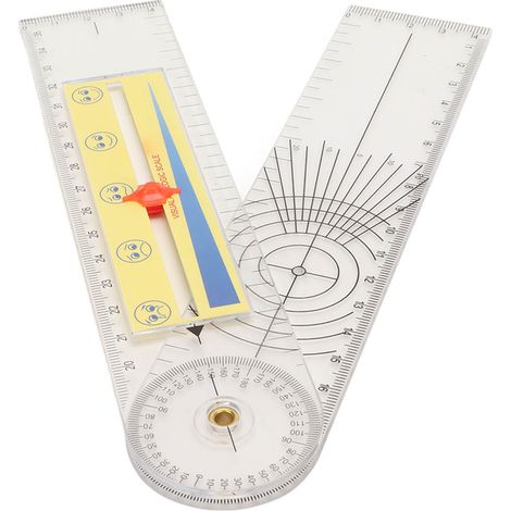 Präzisions-Wirbelsäulengoniometer für orthopädische Beurteilung und Schmerzmessung (1/5)