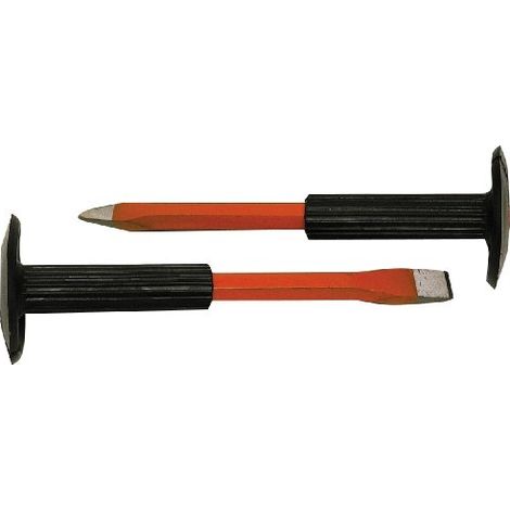 Burin et pointerolle 250 mm – Acier pour perçage béton armé – Performance optimale pour maçonnerie – Outil professionnel – Cogex