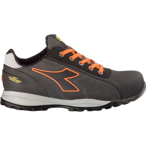 Scarpe di sicurezza basse GLOVE NET PRO S3L FO SR HRO ESD - Grigio/Arancione 42 (1/2)