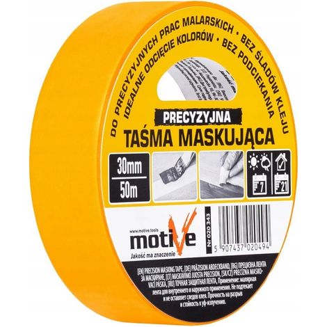 MOTIVE PRÄZISIONS-MASKINGTAPE 30MM/50M 020 343