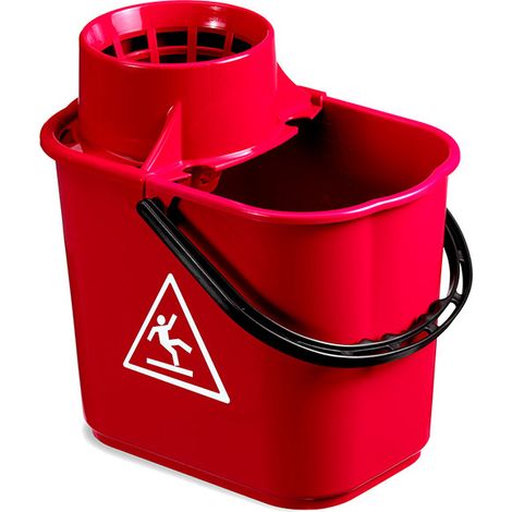 Secchio Easy rosso da 14 Lt.