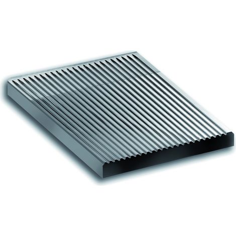 Plaque à griller striée AISI 430 - Pour 1 feu - A777104 MAGISTRA PLUS 700 - Arilex