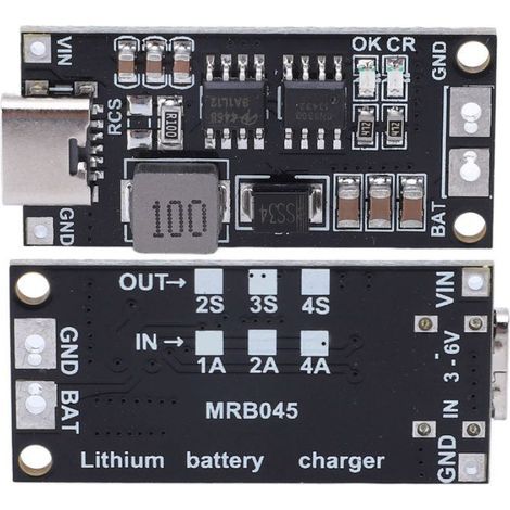 module de chargeur de batterie au lithium Module de chargeur de batterie 3S Type quincaillerie electrique n'importe lequel (1/4)