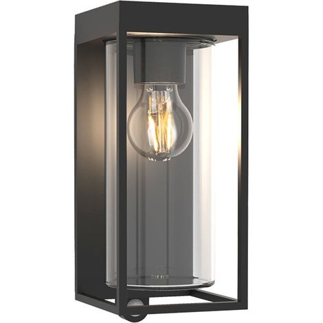 Applique solaire noire 3W – Aluminium – Éclairage LED 3000K – 6988804012 – Lutec (1/5)