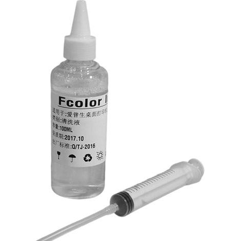 Drucker-Reinigungsset – 100 ml Reinigungsflüssigkeit – Für Tintenstrahldruckköpfe – 1 Stück (1/5)