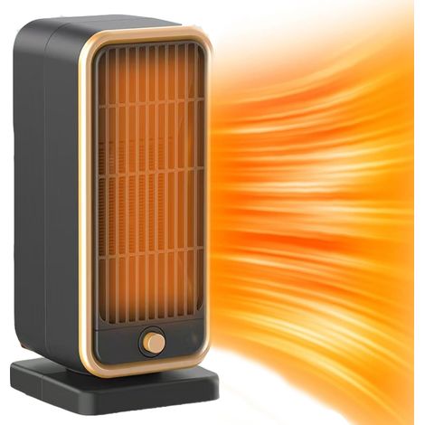 Tragbarer elektrischer Heizlüfter mit 1500 W PTC-Technologie und niedrigem Energieverbrauch.
