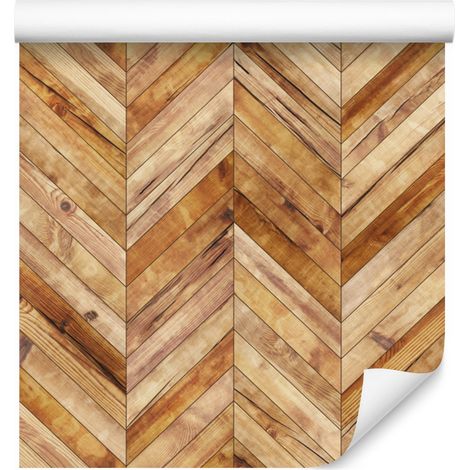 Carta da parati effetto legno per soggiorno e camera da letto, 50x1000 cm (1/5)