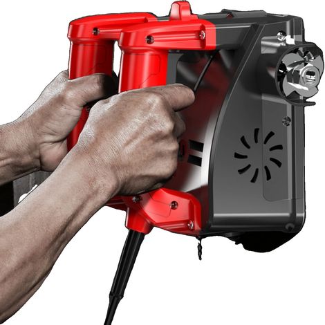 Raboteuse électrique, Puissance 1200W, Tension 220V, Vitesse 3000 R/MIN, Largeur de fraisage 160 mm, Réglage de la hauteur 1-4 mm (1/5)