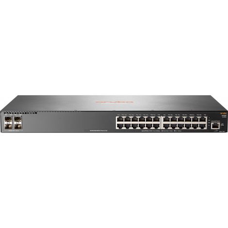 Aruba 2930F 24G 4SFP+ Managed L3 Gigabit Ethernet (10/100/1000) 1U Grau