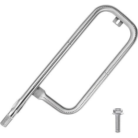 52-cm-Brenner-Zubehör für Weber Q200, Q220, Q2000, Q2200, 396000, 396001, 396002, Edelstahl-Brenner-Ersatzteil für Weber 41862, 566002, 53060001, 54060001, 69956, 60041, 1 Stück