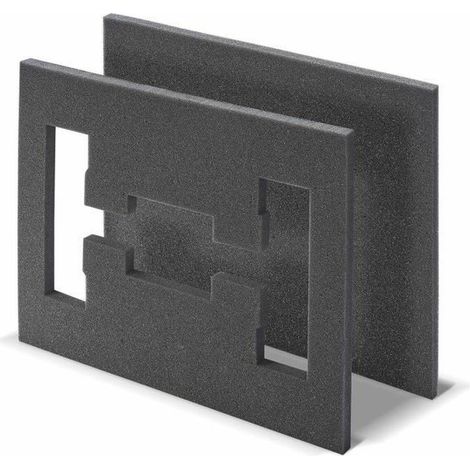 Tood Einlage Hochdichte Schaum 40x30x4 cm Schutz Werkzeuge