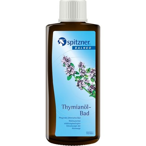 Spitzner Thymianöl Bad 190 ml Gesundheitsfördernder Badezusatz mit ätherischem Öl