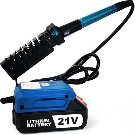 Soldador 936M de 60 W, 300-510 ℃, una batería y un cargador. (1/5)