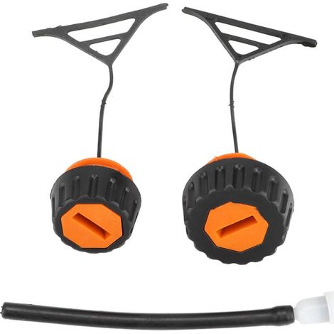 Bouchon de réservoir de gaz Bouchon d'huile Pièces de Rechange pour tronçonneuse Stihl 020 021 023 024 025 026 028 034 038 (1/5)