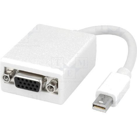 Convertisseur mini DisplayPort vers VGA - Blanc