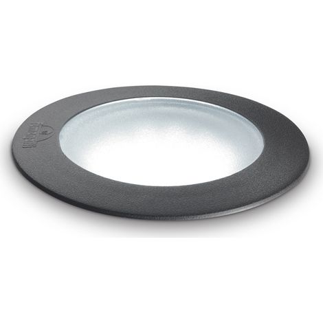 Faretto Da Incasso Moderno Gravity Round Materie Plastiche Nero 1 Luce Gx53 Big