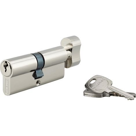 Zylinder 30 x 40 mm mit 3 Schlüsseln – Abmessungen: 30 x 40 mm – Profilzylinder – Standard – Europäischer Profilzylinder mit 5-Stift-Kugellagermechanismus (1/5)