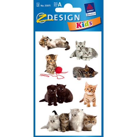 Deko-Sticker "Katzen" 55971 (1/2)
