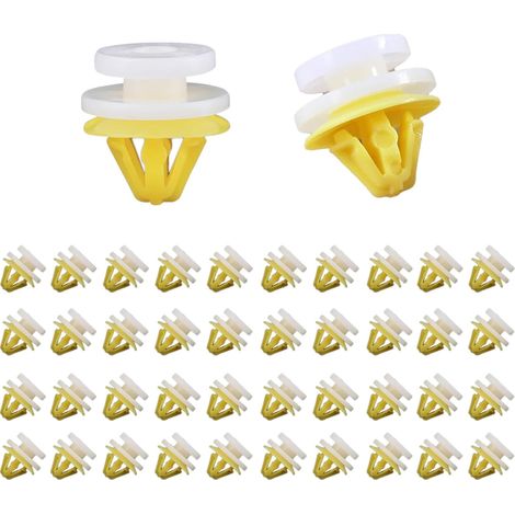 100Pcs Trim Clips Side Door Wheel Arch Trim Clips Moulding Clips Door Panel For Land Rover Discovery 3 4 Range Rover Sport Plastic Clips