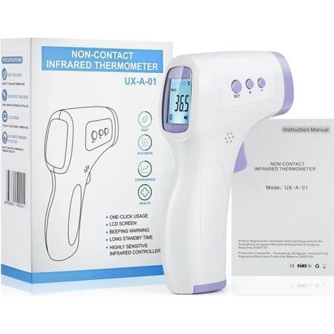 thermomètre frontal infrarouge sans contact pour Bébé, Enfant, Adulte,-Ywey (1/5)