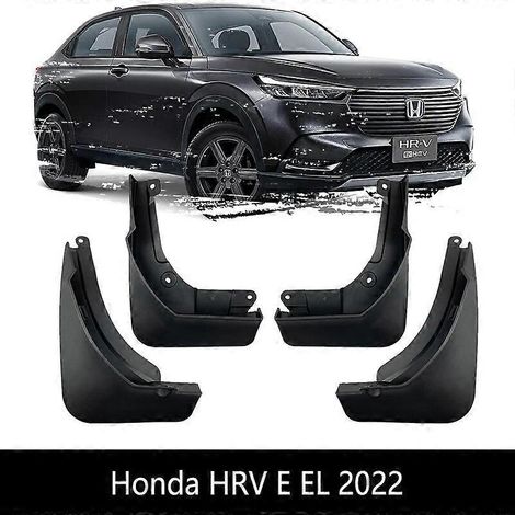 4-teiliges Set Schmutzfänger vorne und hinten für Honda HR-V Vezel E:NY1 RS EEL 2022 – Spritzschutz, Schmutzfänger, Kotflügelschutz, Radlaufschutz, Autozubehör – HRV E EL