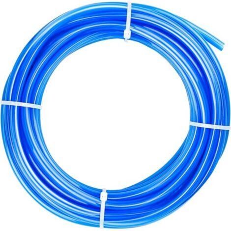 PU Polyurethane Air Hose, 10M Blue PU Polyurethane Air Hose 6mm OD x 4mm ID with Fittings (1/5)