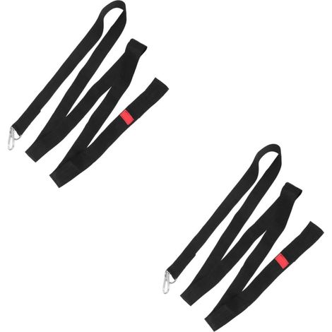 Camping 2 pcs Baumschaukel Aufhängeseil mit Karabiner Verstellbares Nylon Seil for Belastbar (1/5)