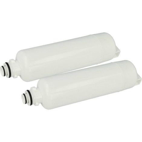 vhbw 2x Fridge Water Filter compatible with Gaggenau 400 RB472305, RF463306, RB492305, RY492305, RF463307 Refrigerator