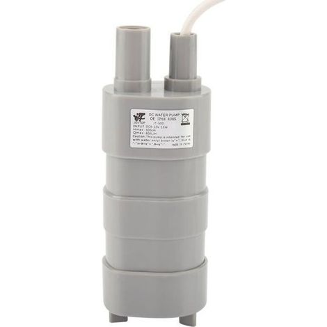 Piccola pompa sommergibile per pozzi profondi da 12 V CC con spina femmina da 5,5 2,1 mm. (1/4)