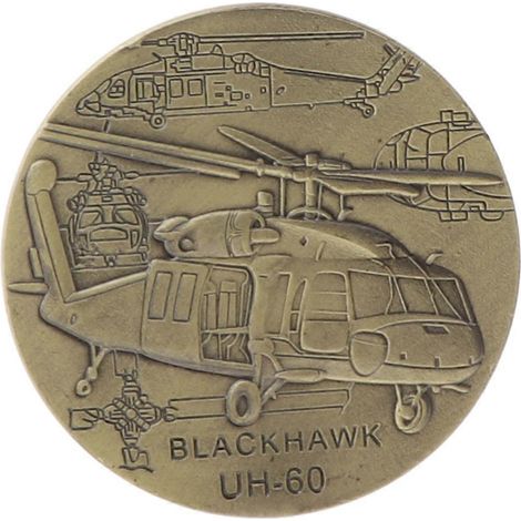 Black for Hawk UH-60 Mehrzweckhubschrauber Gedenkmünzen-Kollektion Geschenk Souvenir