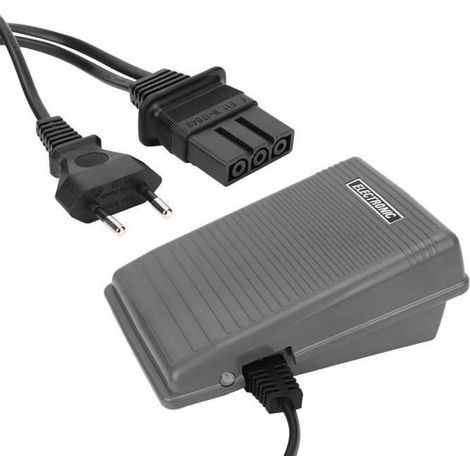 Dioche Fußanlasser und Netzkabel für Brother Nähmaschinen 220-240V EU (1/4)