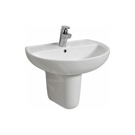 Kolo Rekord - Lavabo, 550x420 mm, 1 trou pour robinetterie, blanc K91155000 (1/3)