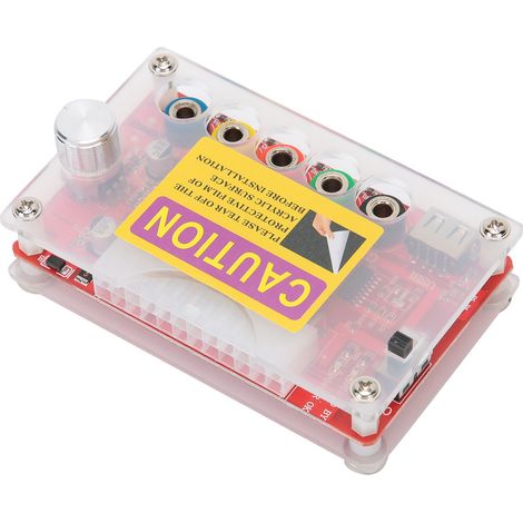 ATX-Stromversorgungs-Breakout-Board für Mikrocontroller, elektronische Bauteile, einstellbares Spannungspotentiometer, 24 Pins (1/5)